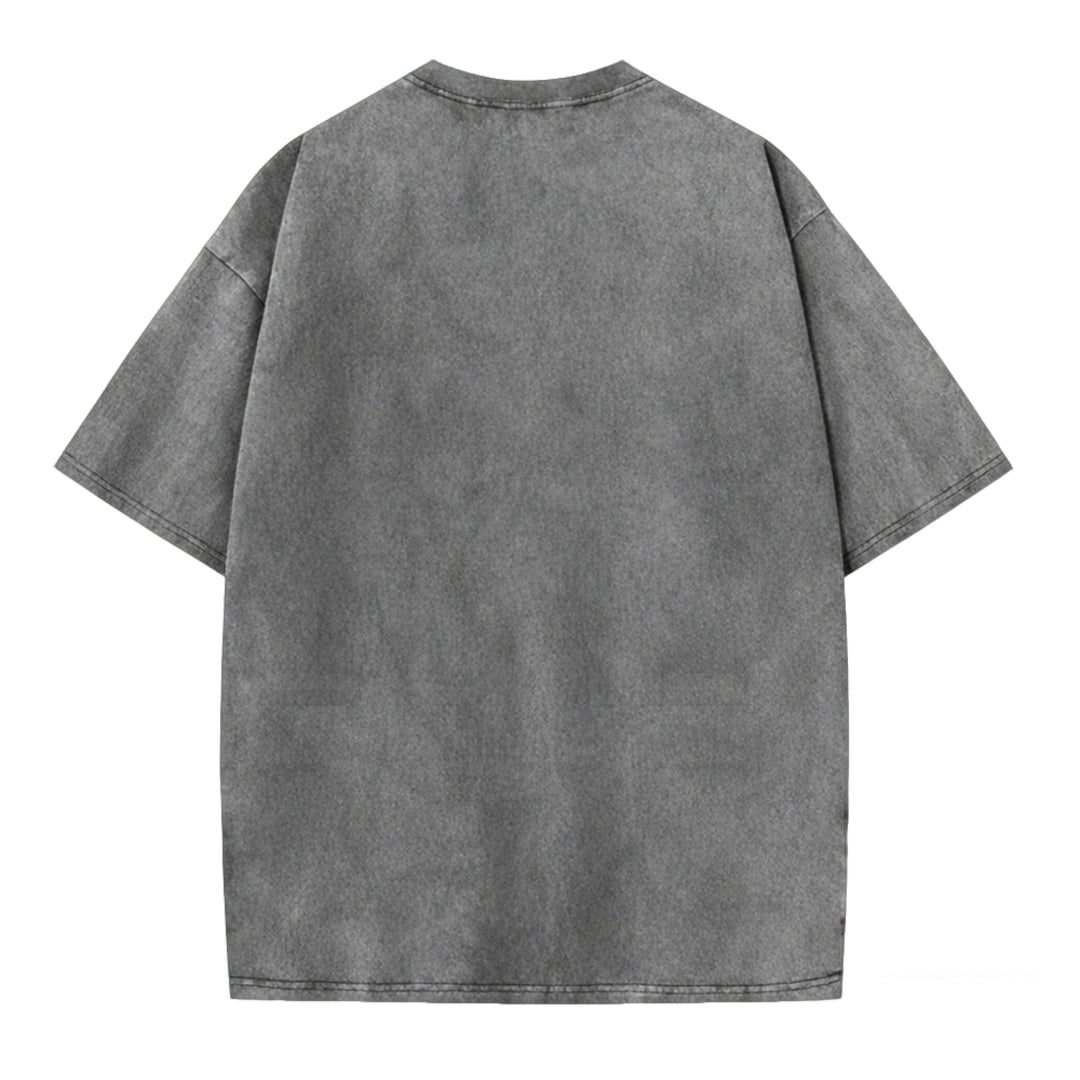 Titanic Cat Movie Scene Graphic Washed T-shirt